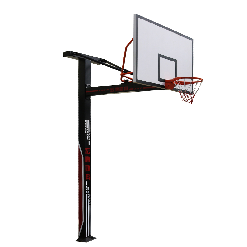 HKLJ-1010 Fixed single arm basketball stand